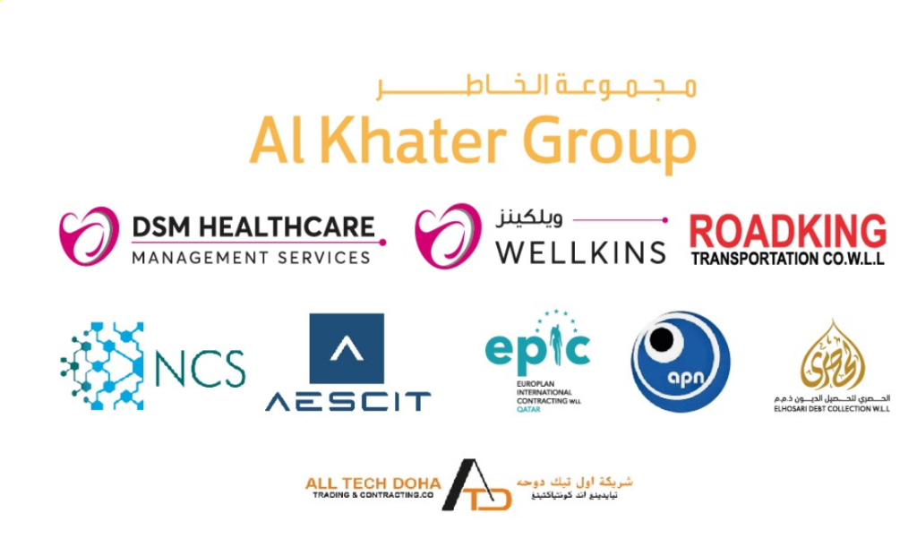 Al Khater Group Companies - Wellkins, DSM Healthcare, Roadking, Epic, All Tech Doha