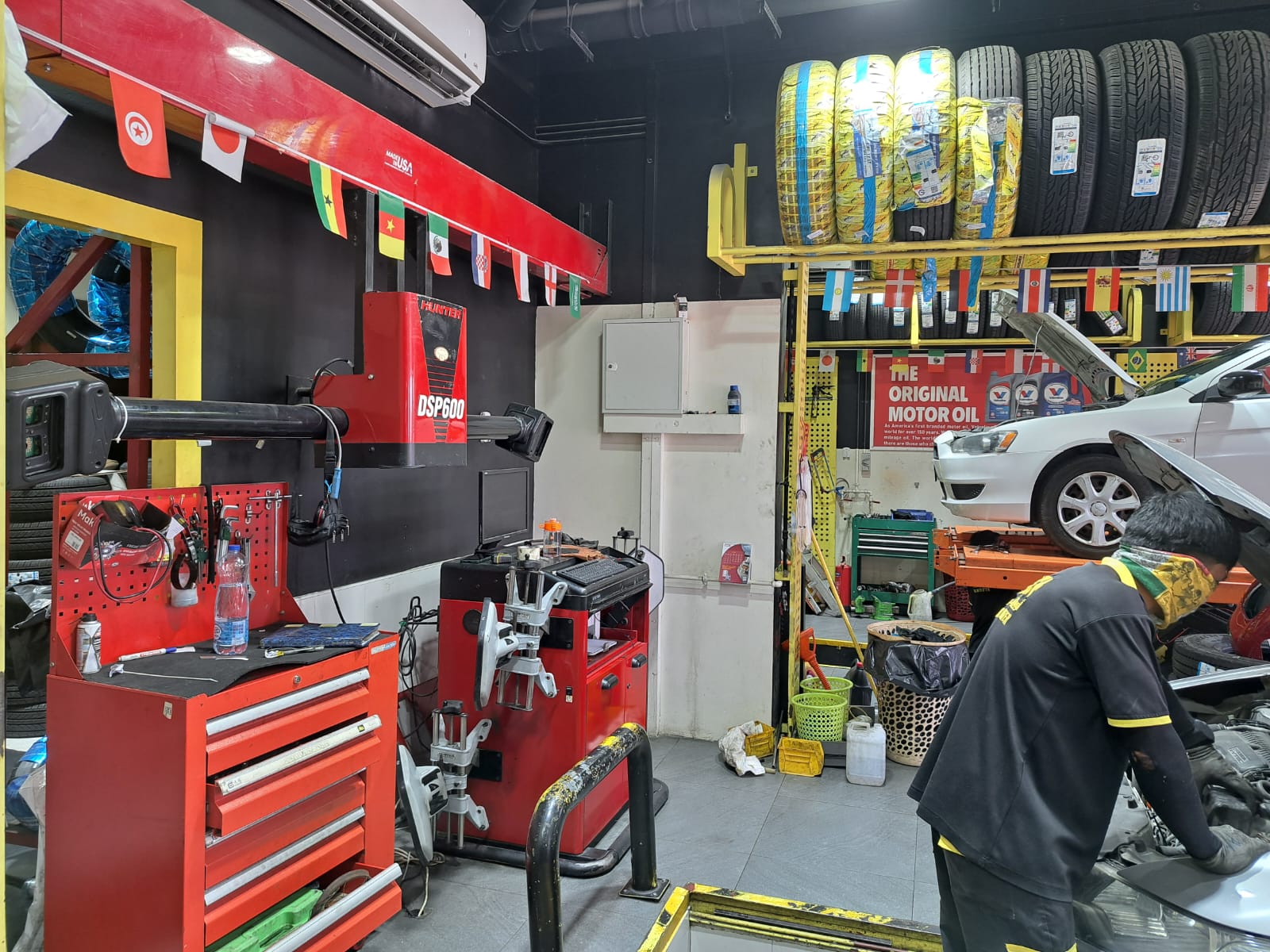 Tire Inventory Showroom